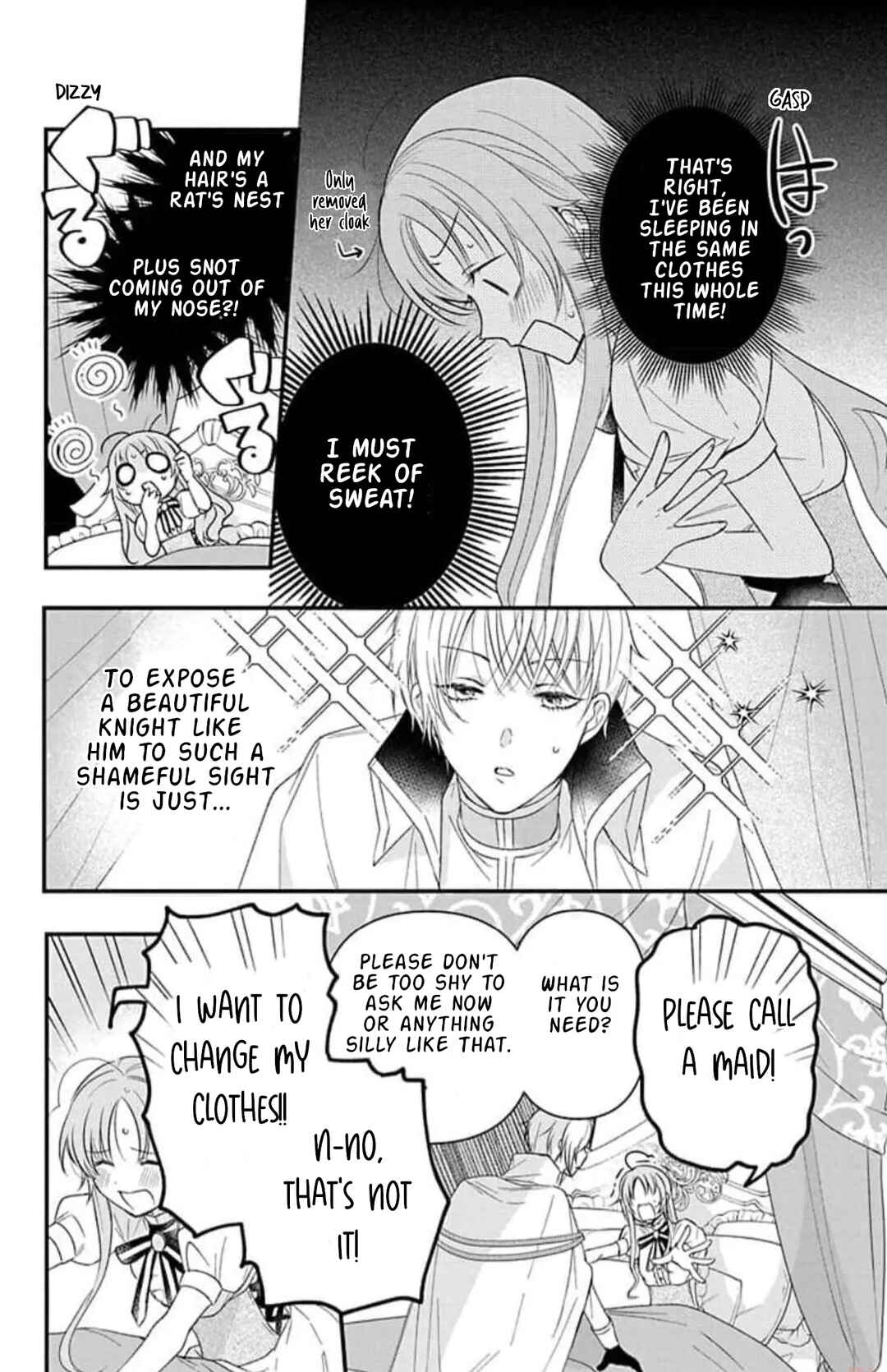 Page 12 Chapter 4 Hikikomori Hime to Dokuzetsu Kishi-sama