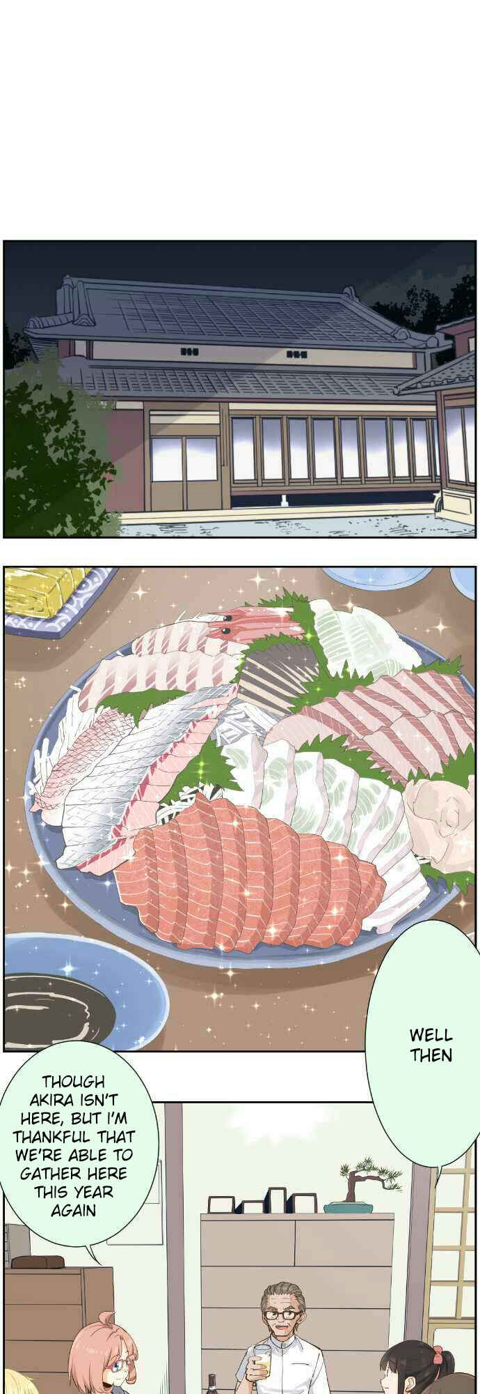 Page 1 Chapter 77 Amanogawa Ke no Yon Shimai