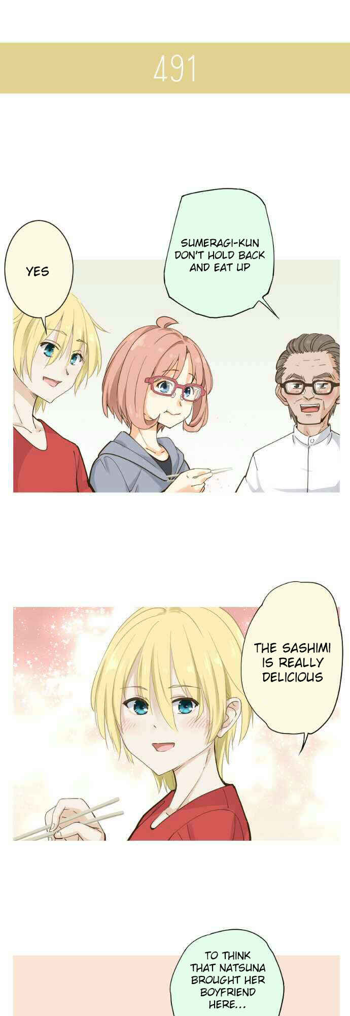 Page 5 Chapter 77 Amanogawa Ke no Yon Shimai
