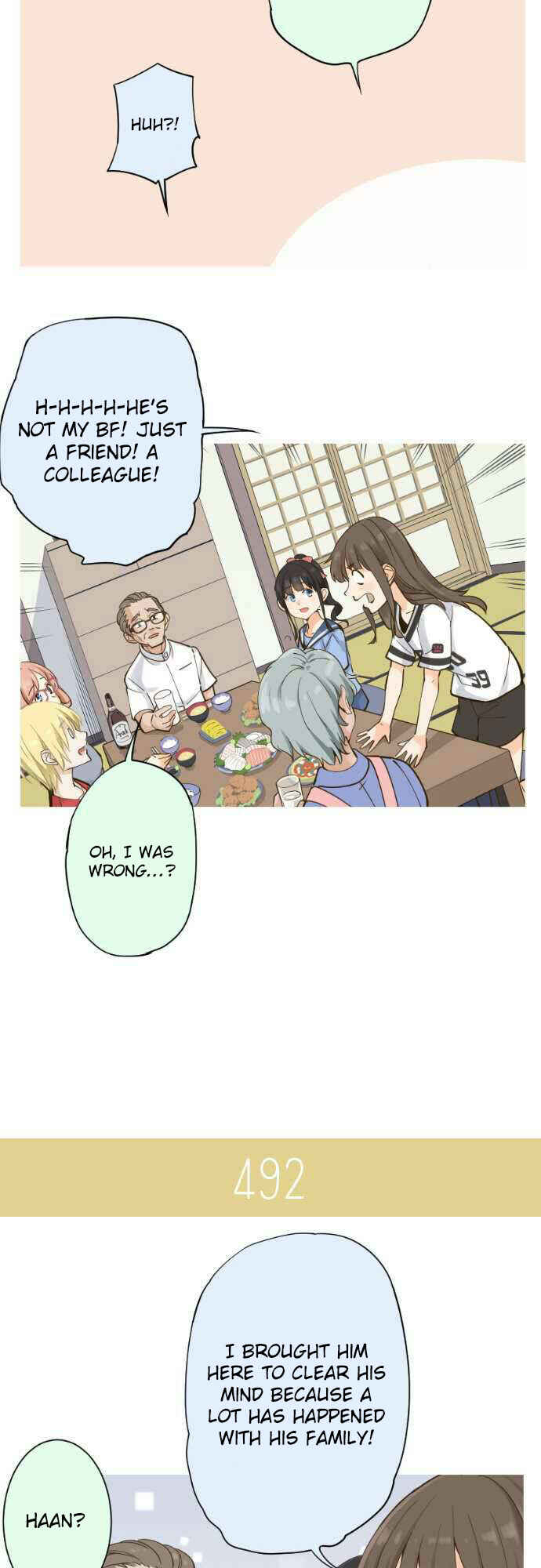 Page 6 Chapter 77 Amanogawa Ke no Yon Shimai
