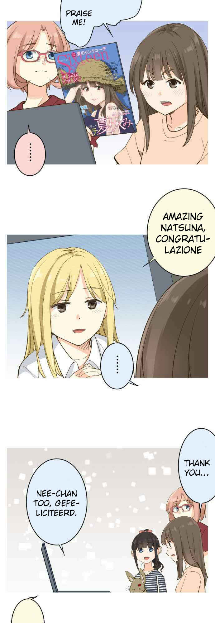Page 15 Chapter 72 Amanogawa Ke no Yon Shimai