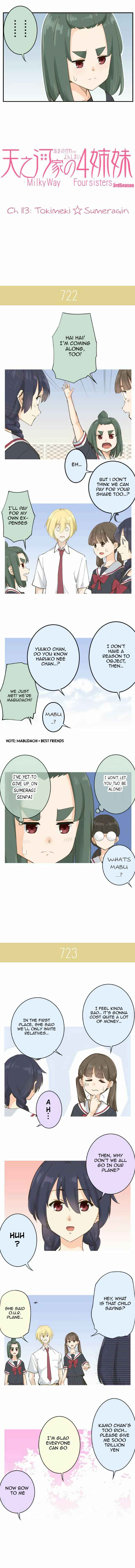 Page 3 Chapter 113 Amanogawa Ke no Yon Shimai