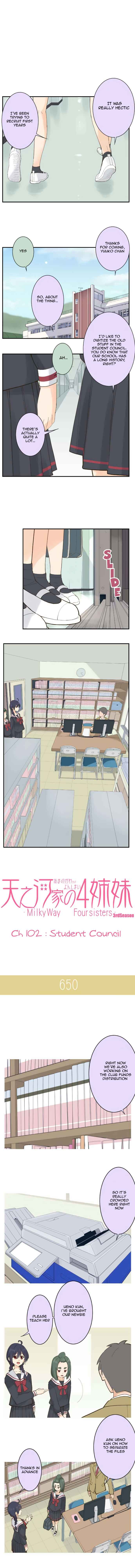 Page 2 Chapter 102 Amanogawa Ke no Yon Shimai