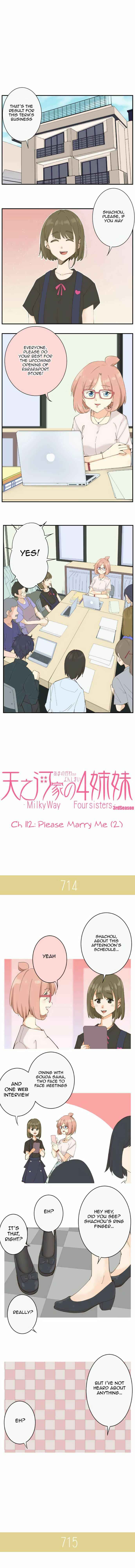 Page 2 Chapter 112 Amanogawa Ke no Yon Shimai