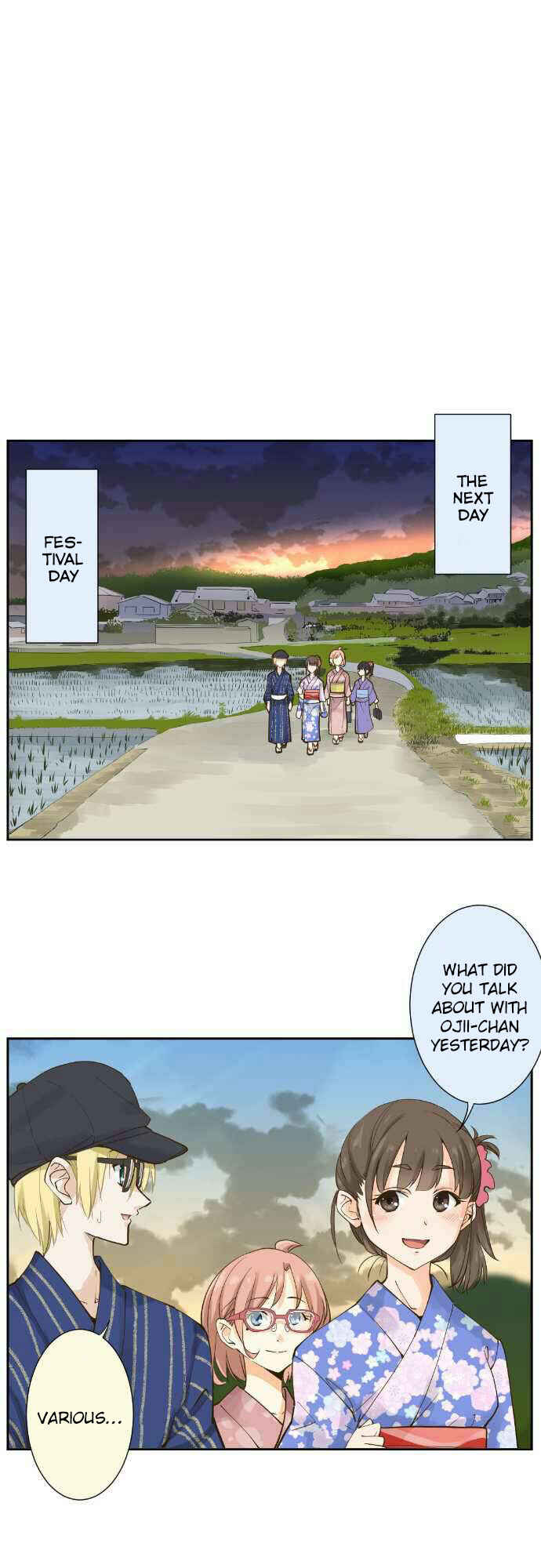 Page 1 Chapter 79 Amanogawa Ke no Yon Shimai