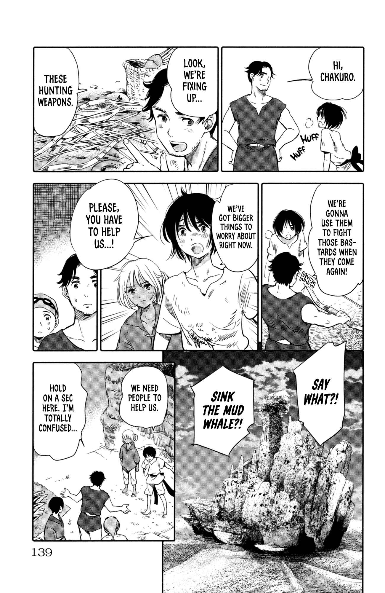 Page 45 Chapter 7 Kujira no Kora wa Sajou ni Utau