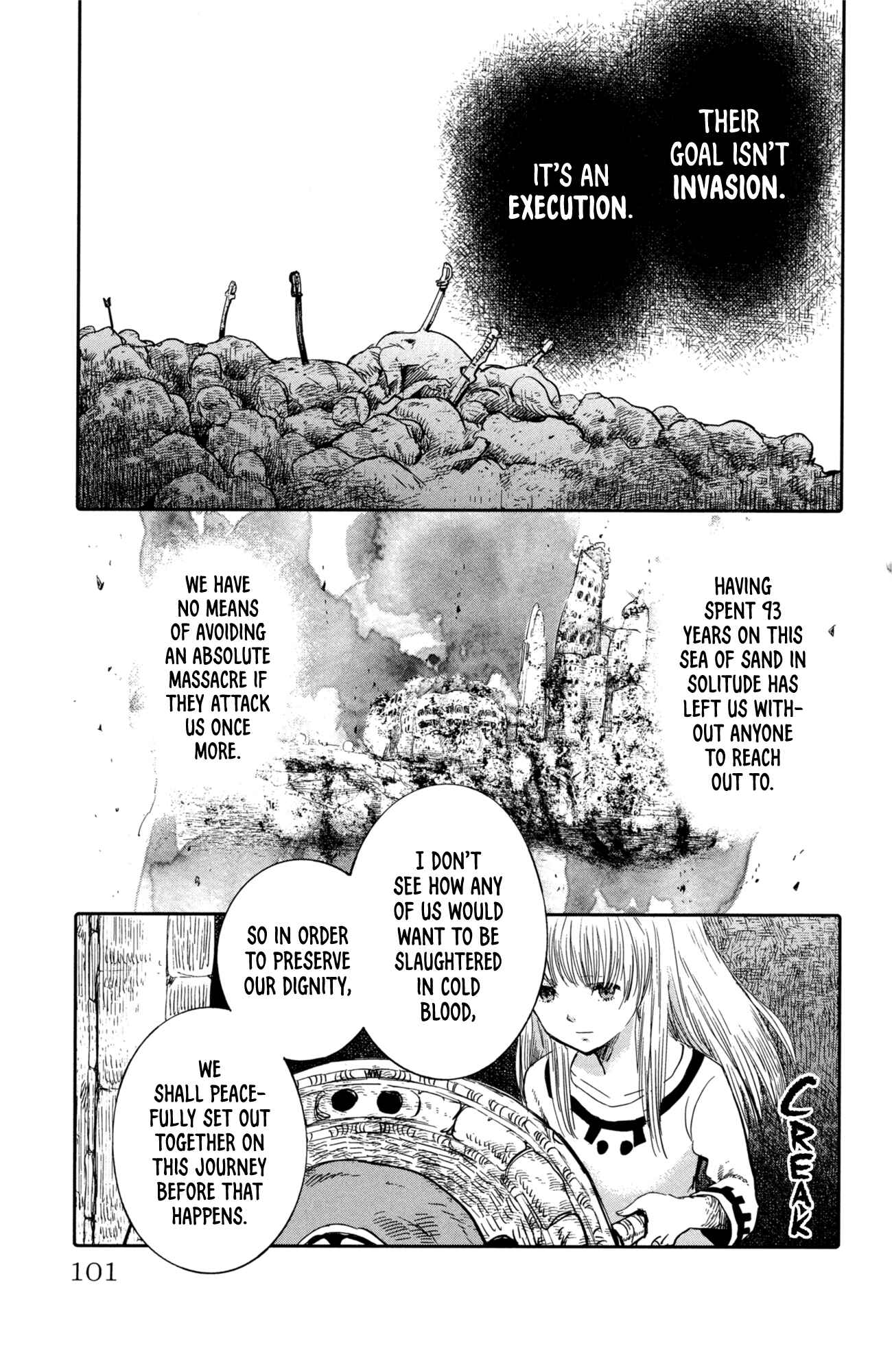 Page 8 Chapter 7 Kujira no Kora wa Sajou ni Utau