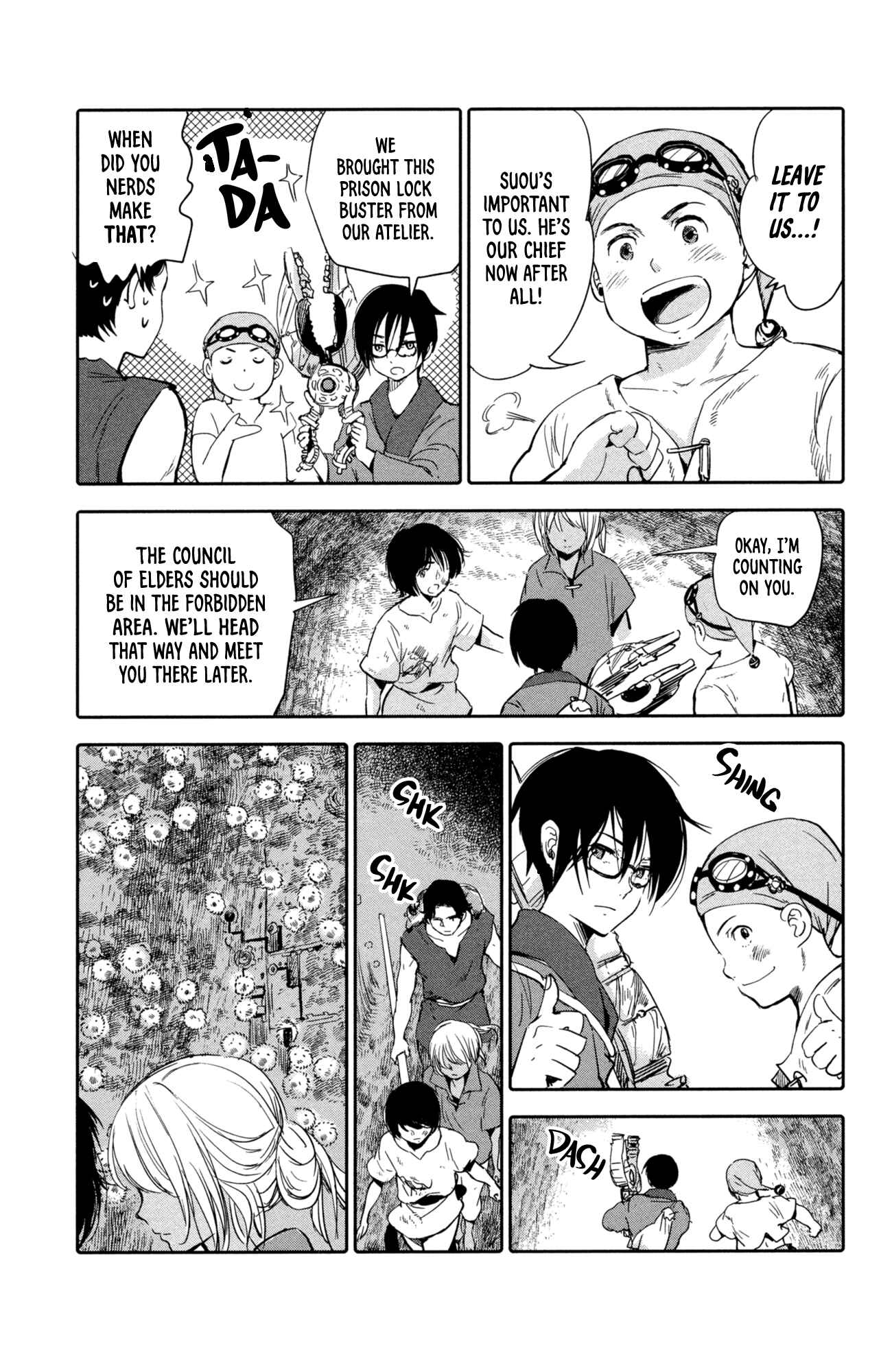Page 25 Chapter 8 Kujira no Kora wa Sajou ni Utau