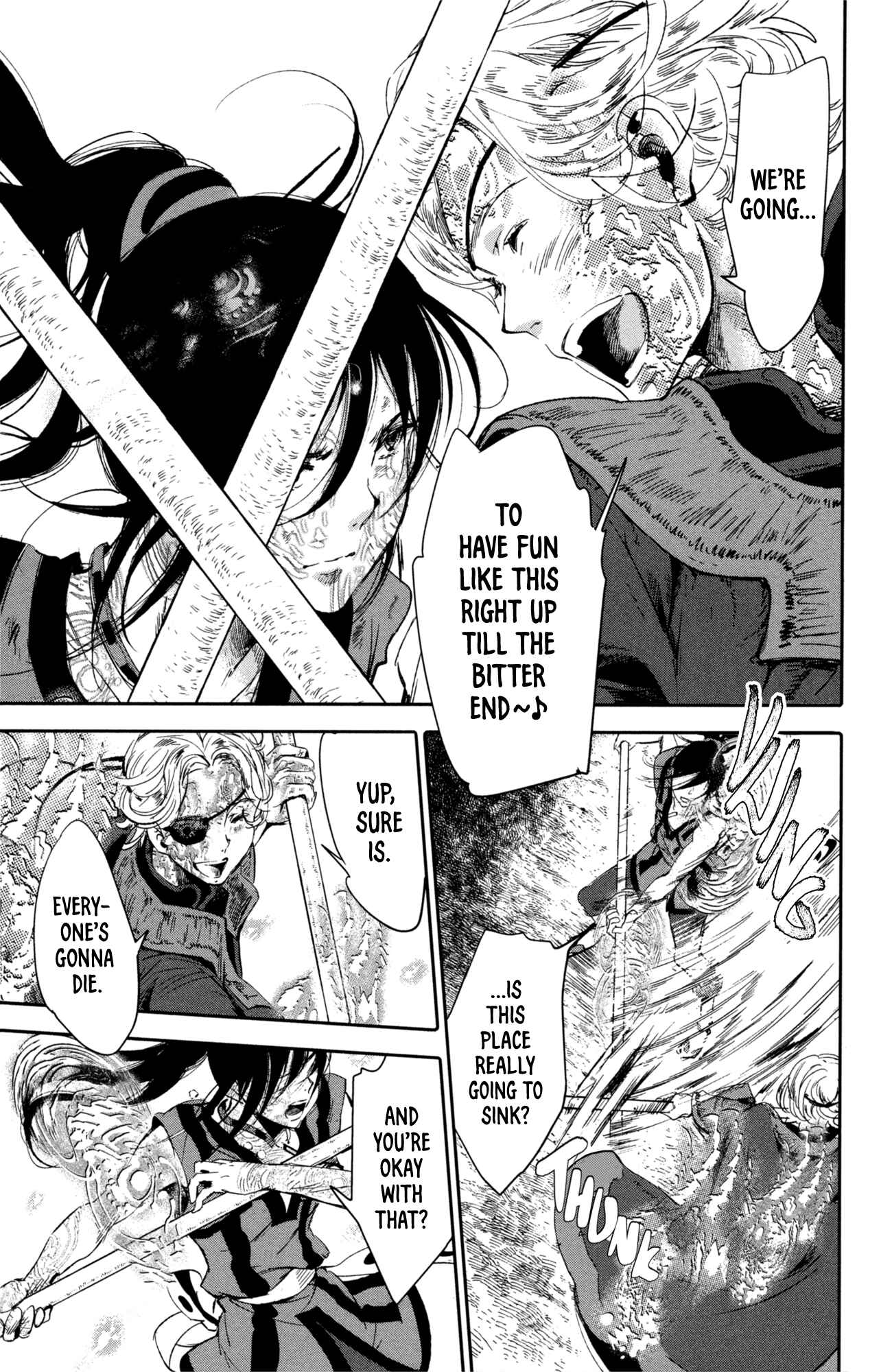 Page 36 Chapter 8 Kujira no Kora wa Sajou ni Utau