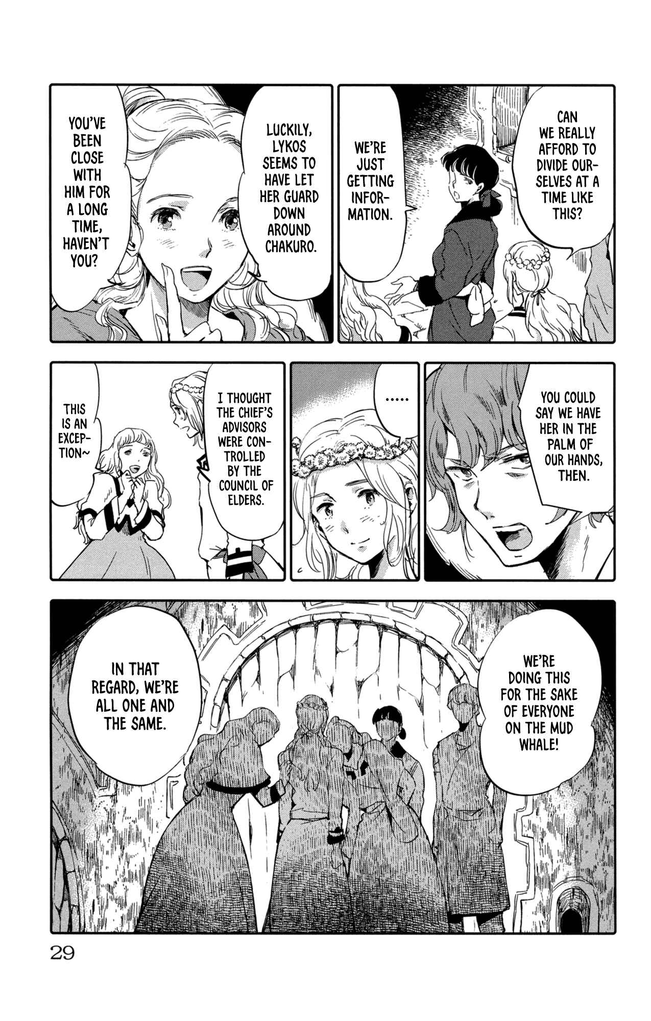 Page 33 Chapter 9 Kujira no Kora wa Sajou ni Utau