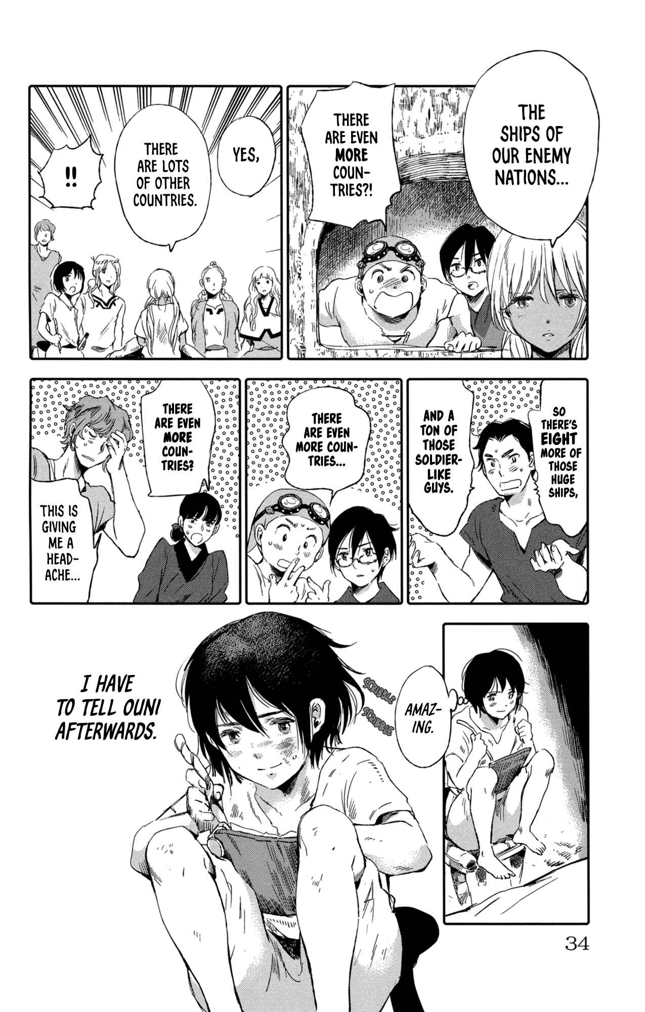Page 38 Chapter 9 Kujira no Kora wa Sajou ni Utau