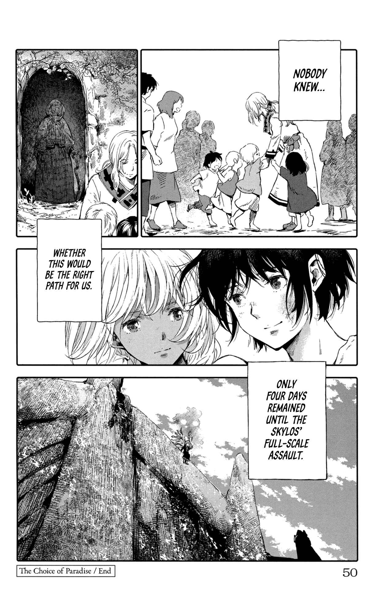 Page 54 Chapter 9 Kujira no Kora wa Sajou ni Utau
