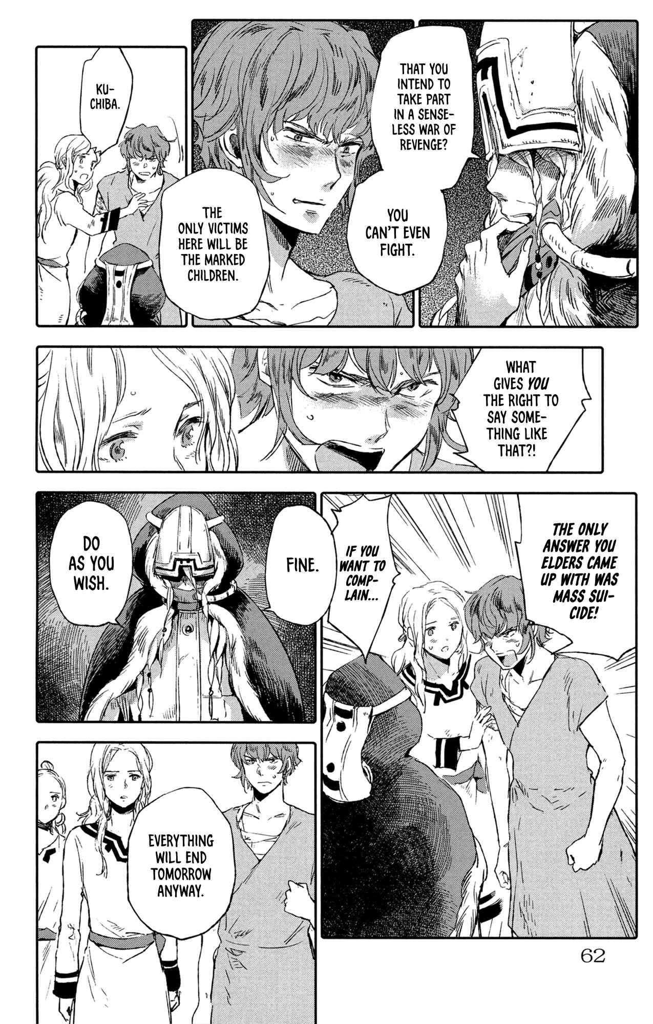 Page 14 Chapter 10 Kujira no Kora wa Sajou ni Utau