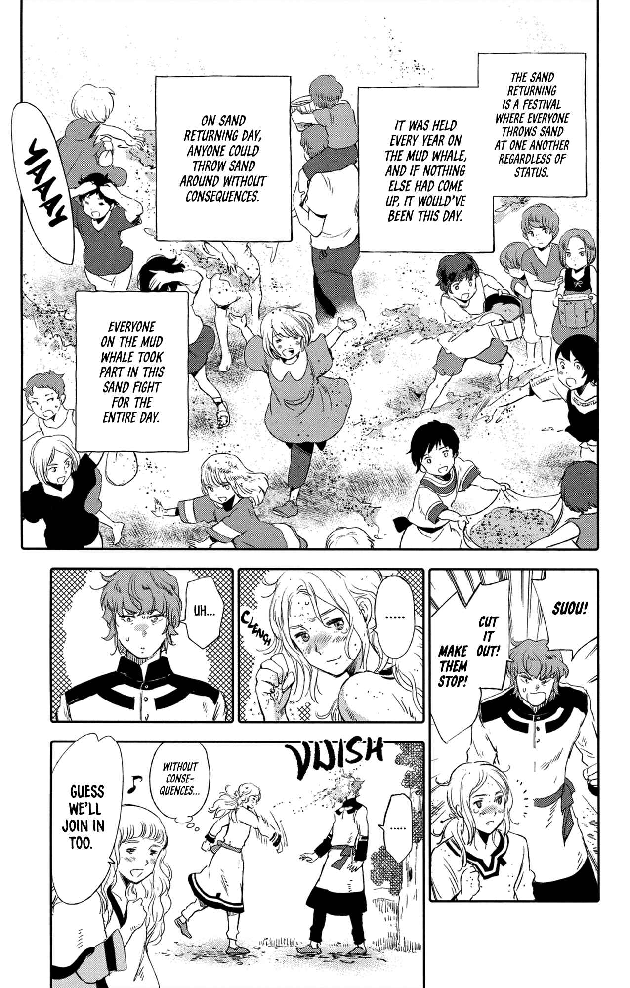Page 37 Chapter 10 Kujira no Kora wa Sajou ni Utau