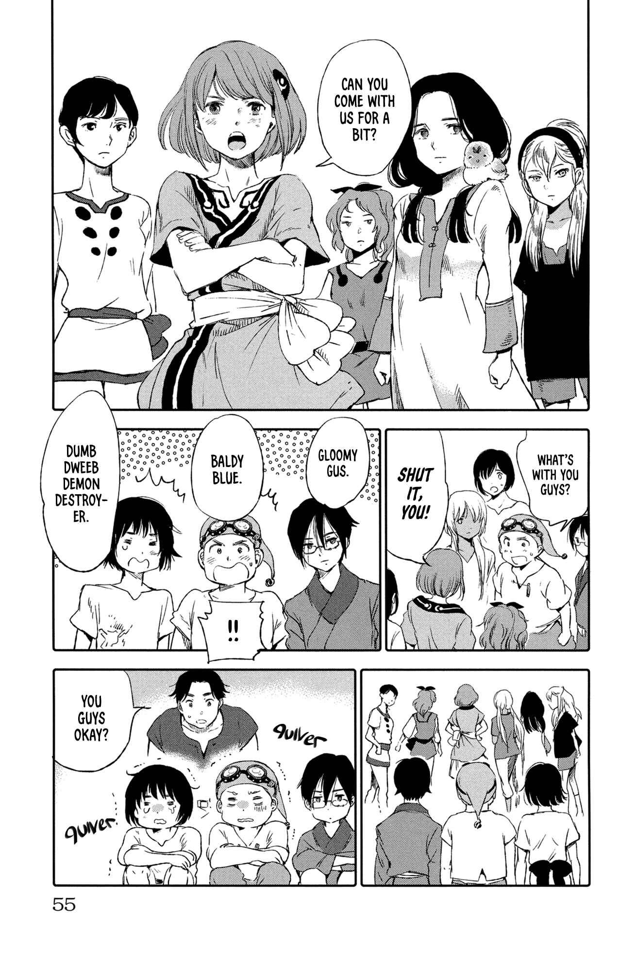 Page 7 Chapter 10 Kujira no Kora wa Sajou ni Utau