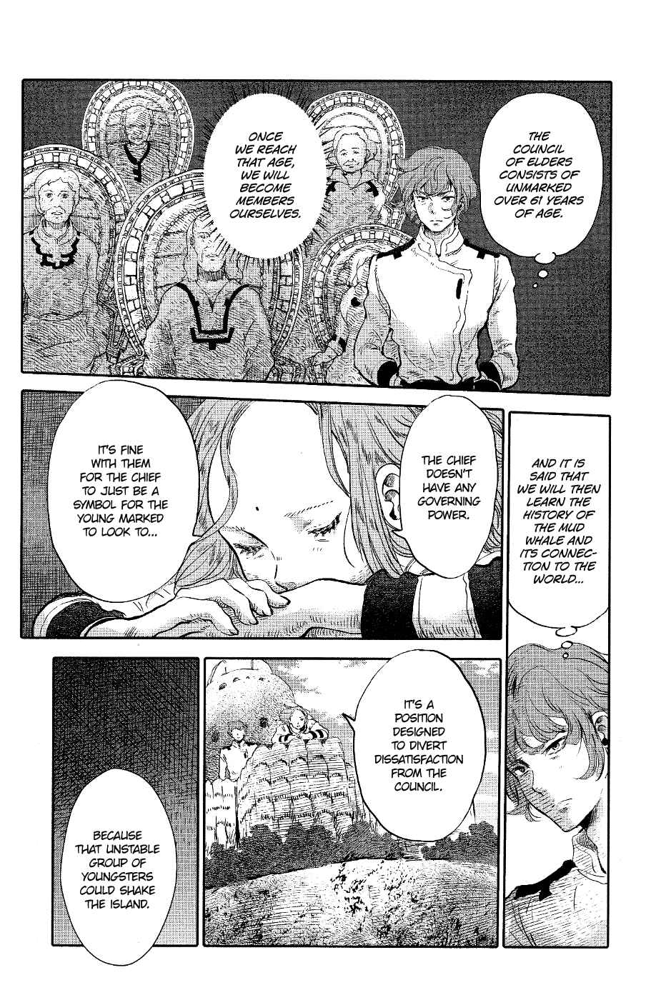 Page 15 Chapter 4 Kujira no Kora wa Sajou ni Utau