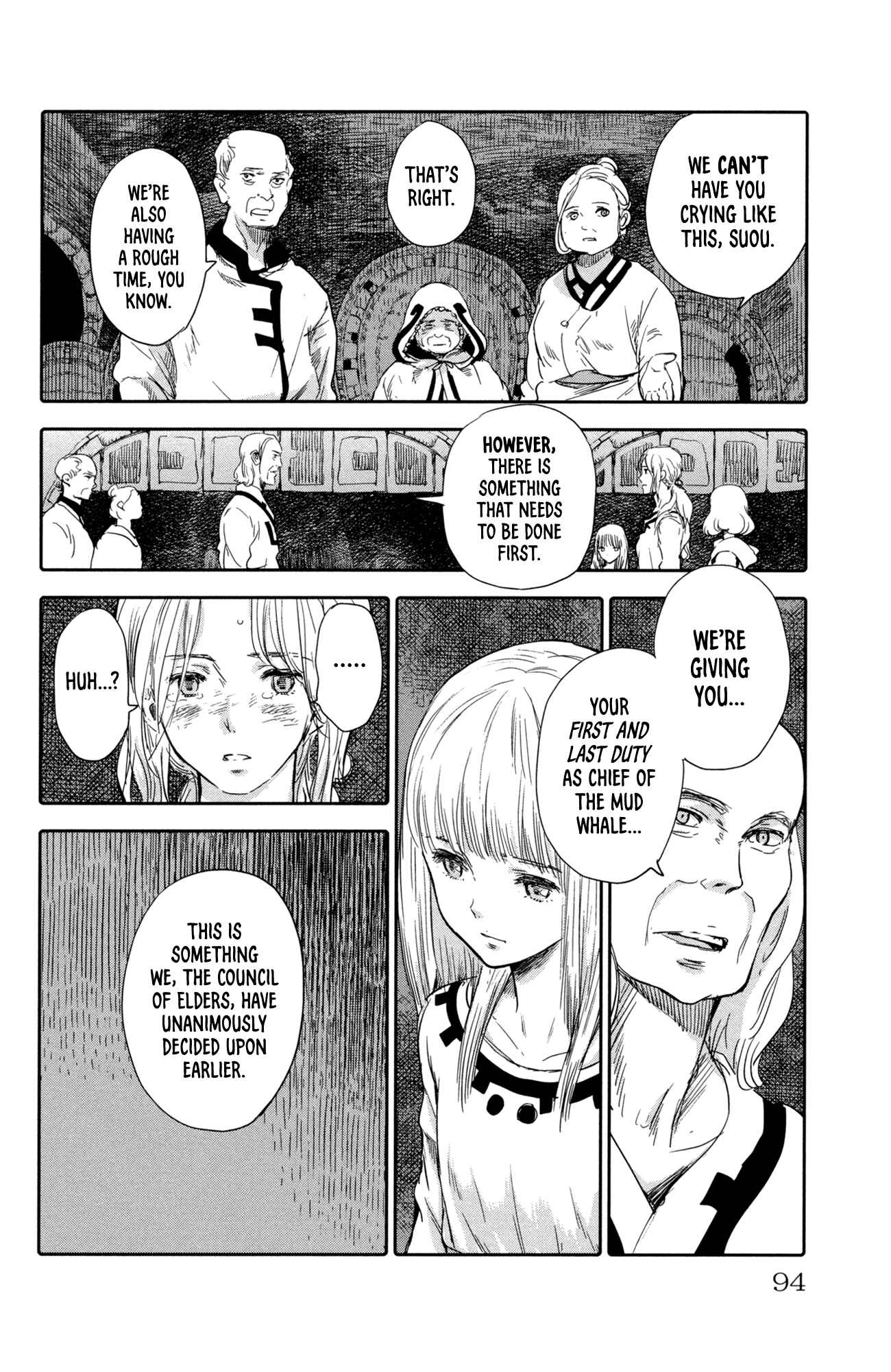 Page 45 Chapter 6 Kujira no Kora wa Sajou ni Utau
