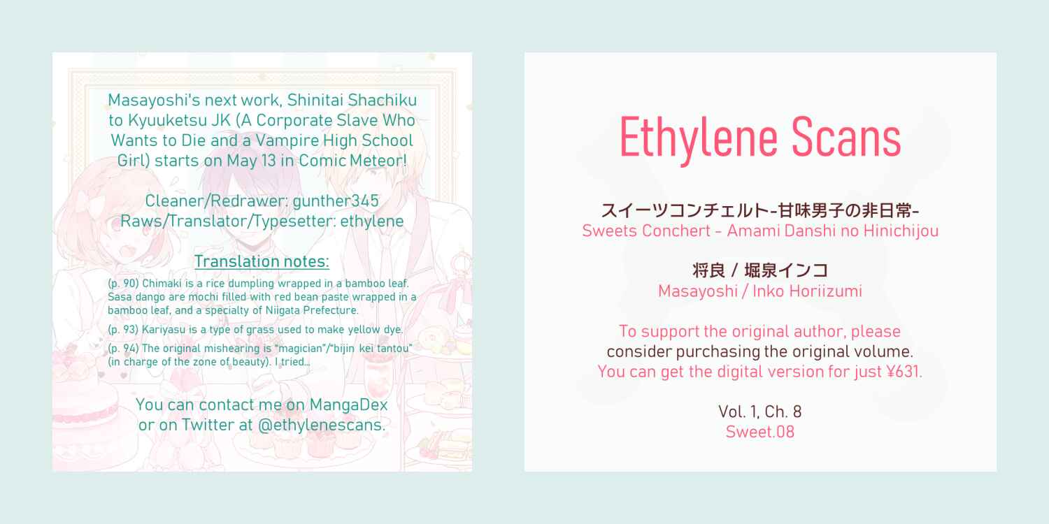 Page 16 Chapter 8 Sweets Concert - Amami Danshi no Hinichijou