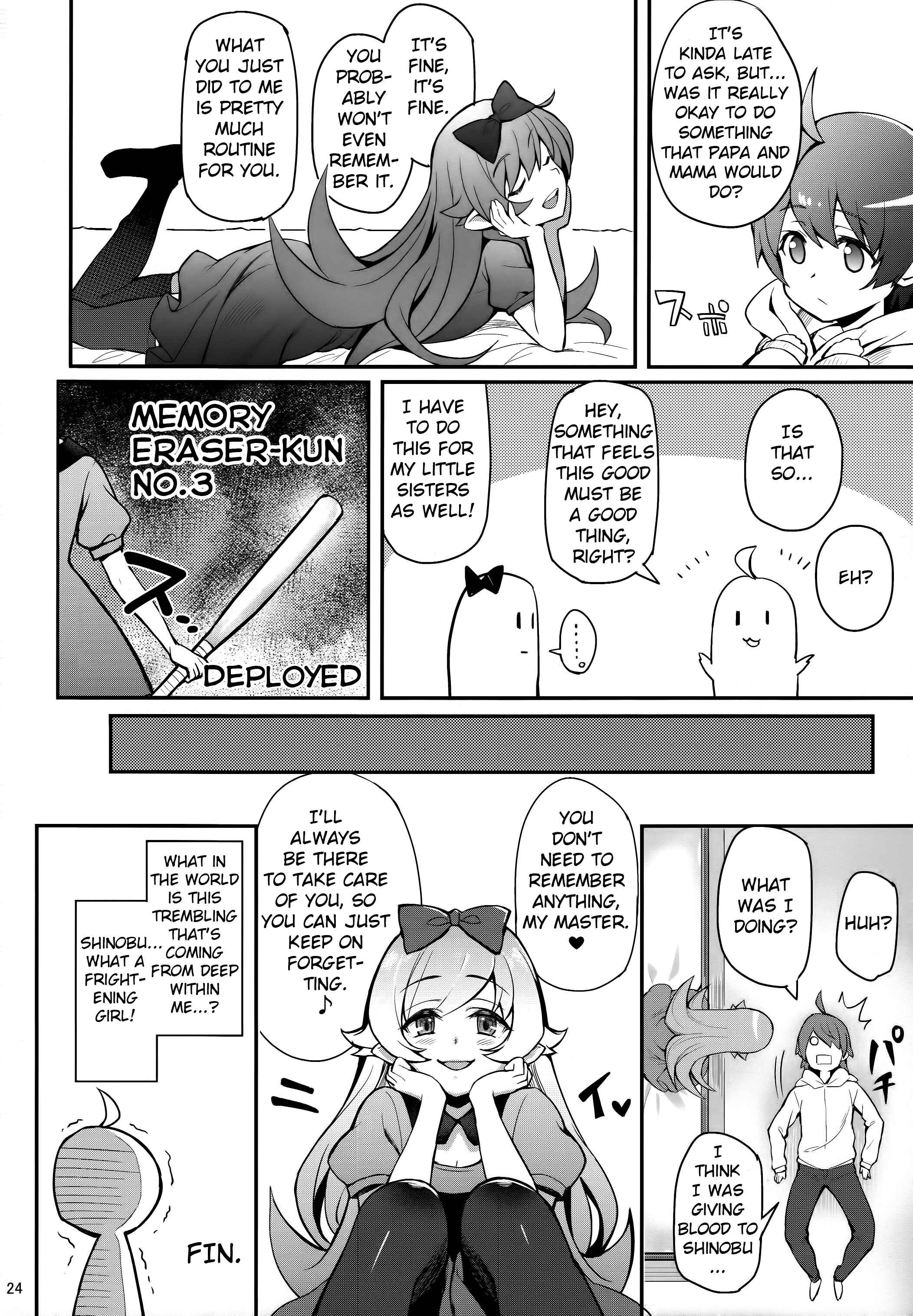 Page 24 Chapter 13 Bakemonogatari - Pachimonogatari (Doujinshi)