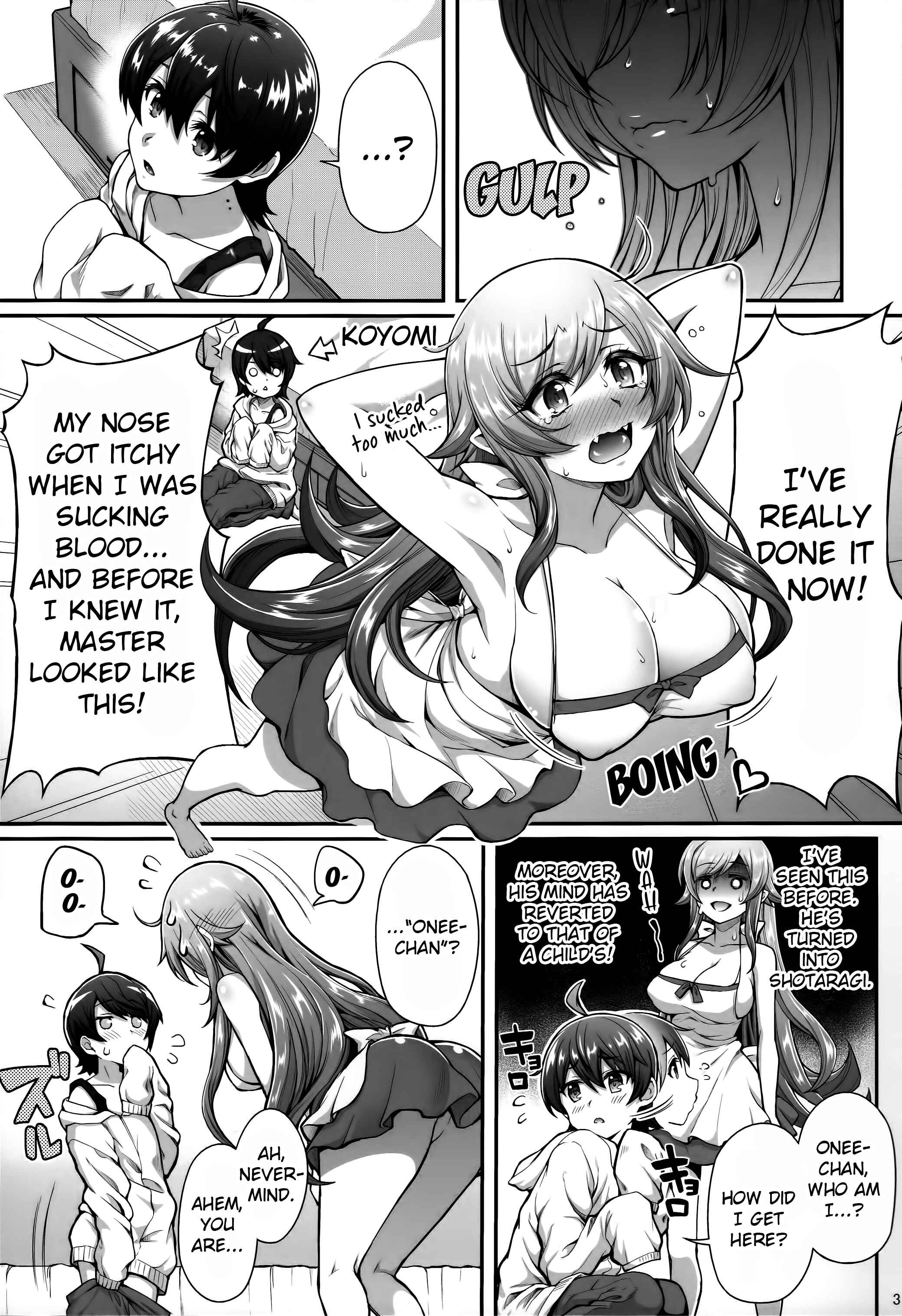 Page 3 Chapter 13 Bakemonogatari - Pachimonogatari (Doujinshi)