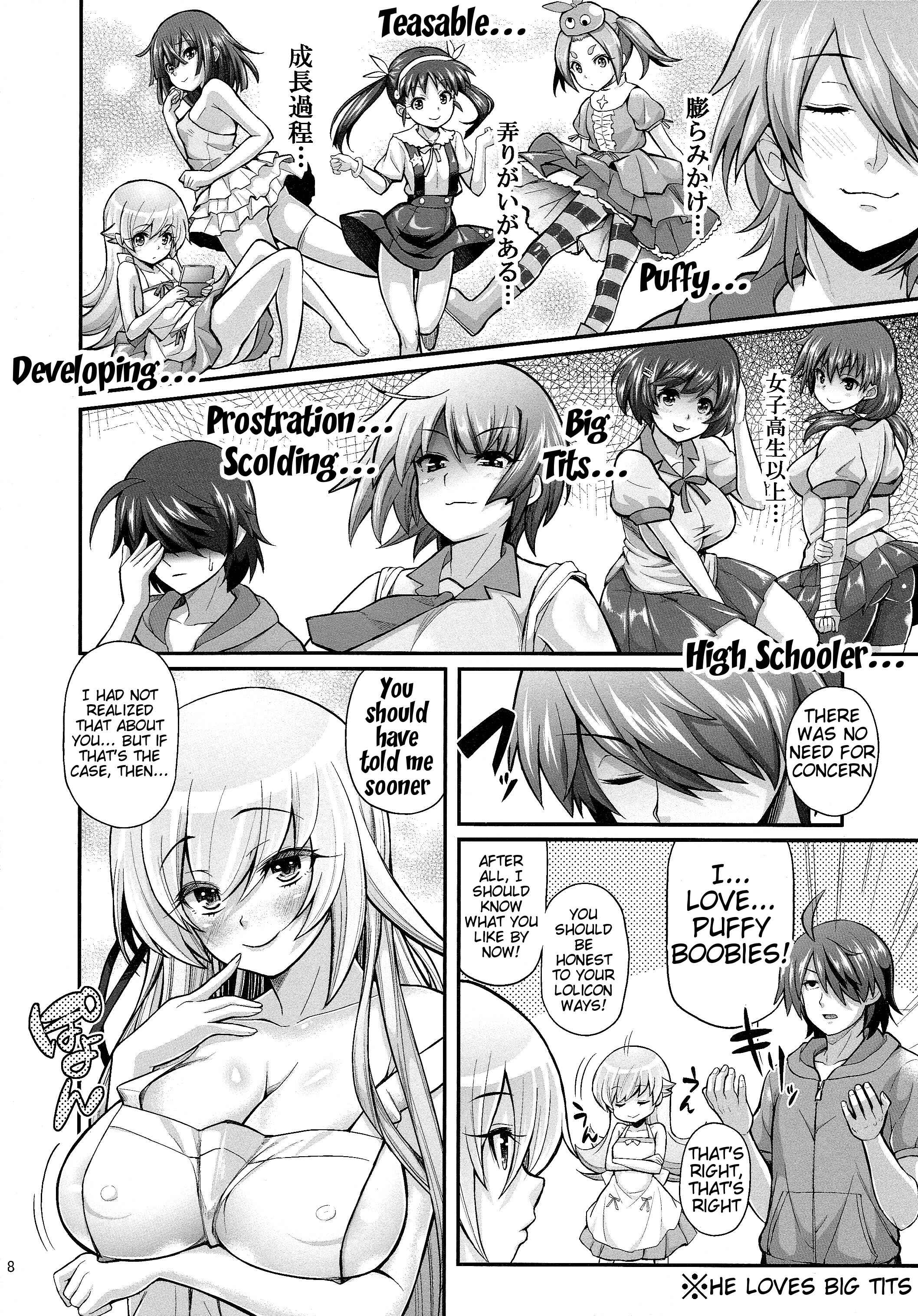 Page 7 Chapter 8 Bakemonogatari - Pachimonogatari (Doujinshi)