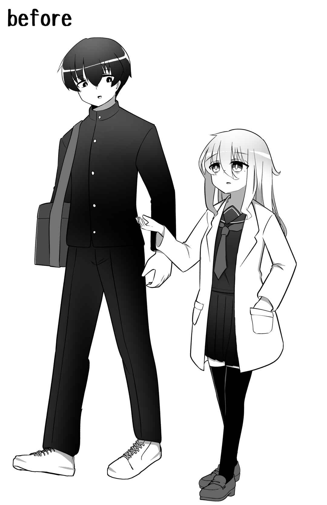 Page 1 Chapter 1 Swapped Senpai and Kouhai