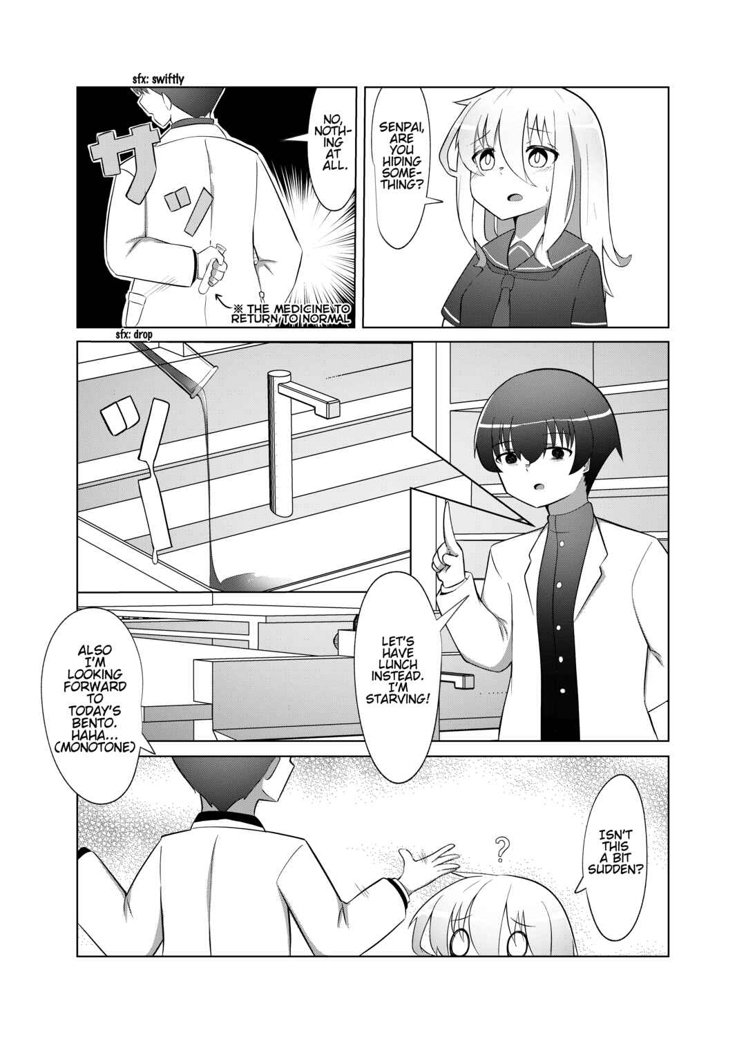 Page 11 Chapter 7 Swapped Senpai and Kouhai