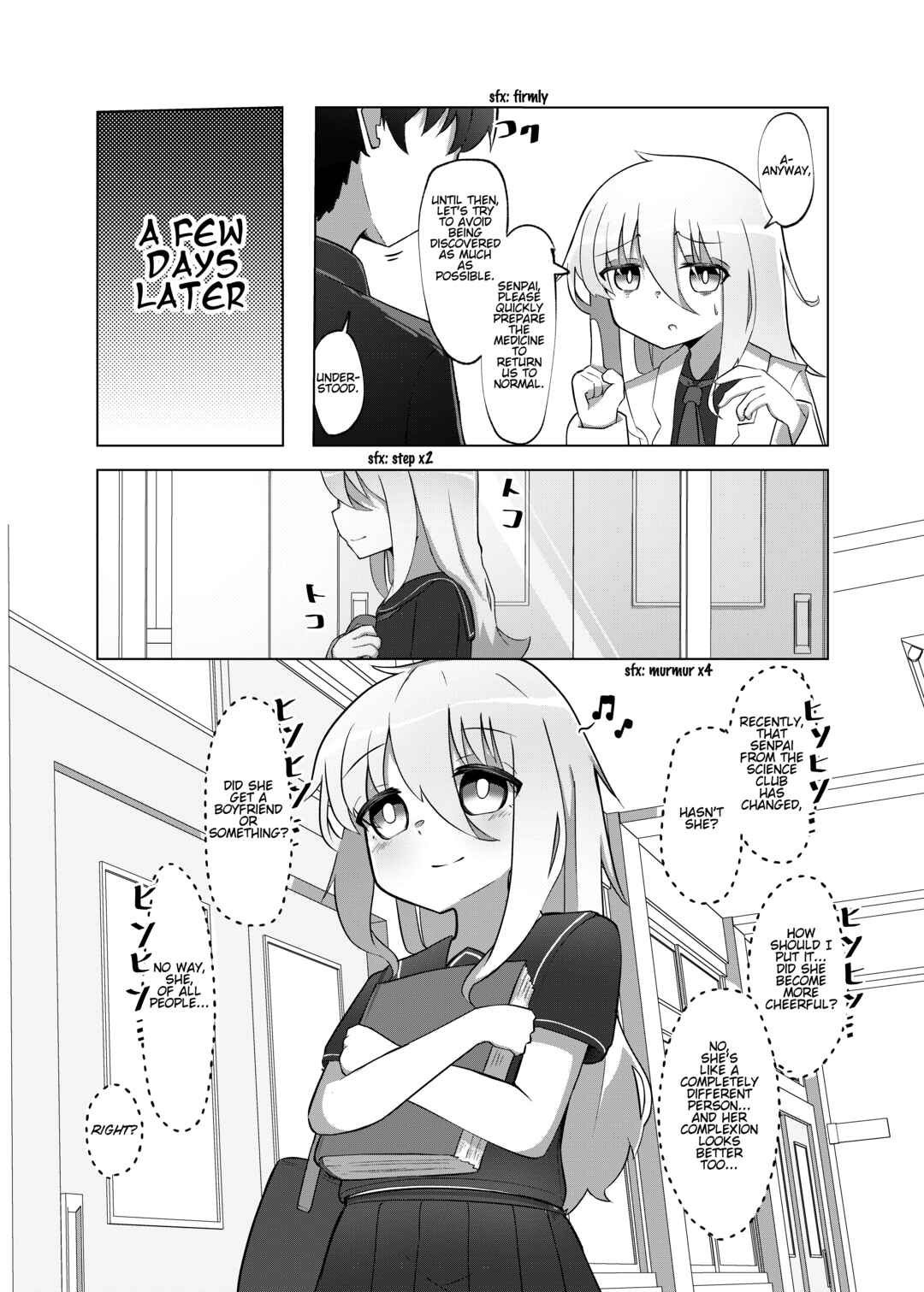 Page 6 Chapter 7 Swapped Senpai and Kouhai