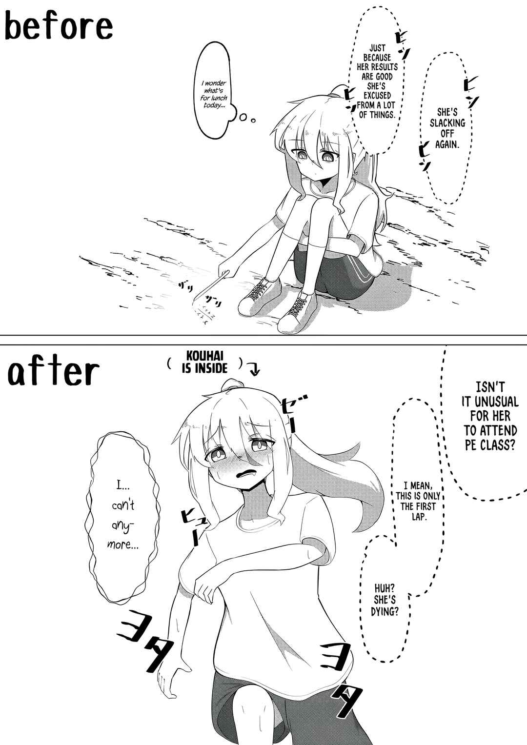 Page 1 Chapter 3 Swapped Senpai and Kouhai