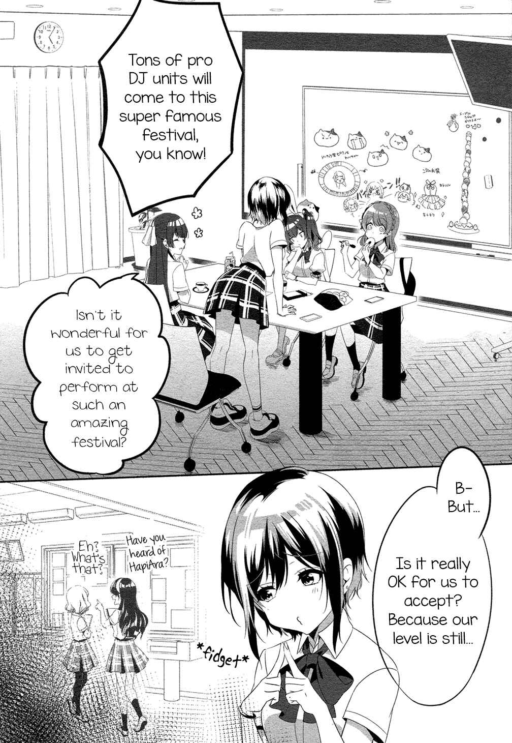Page 4 Chapter 1 D4DJ Around Story!