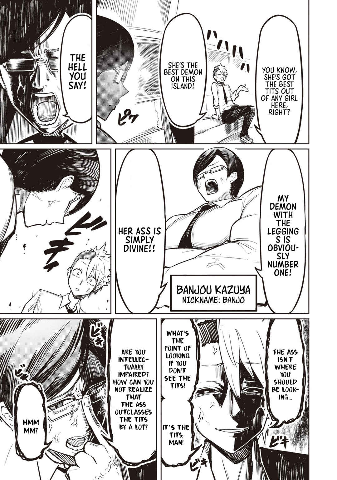 Page 13 Chapter 2 Tengoku de Akuma ga Boku wo Miwaku Suru