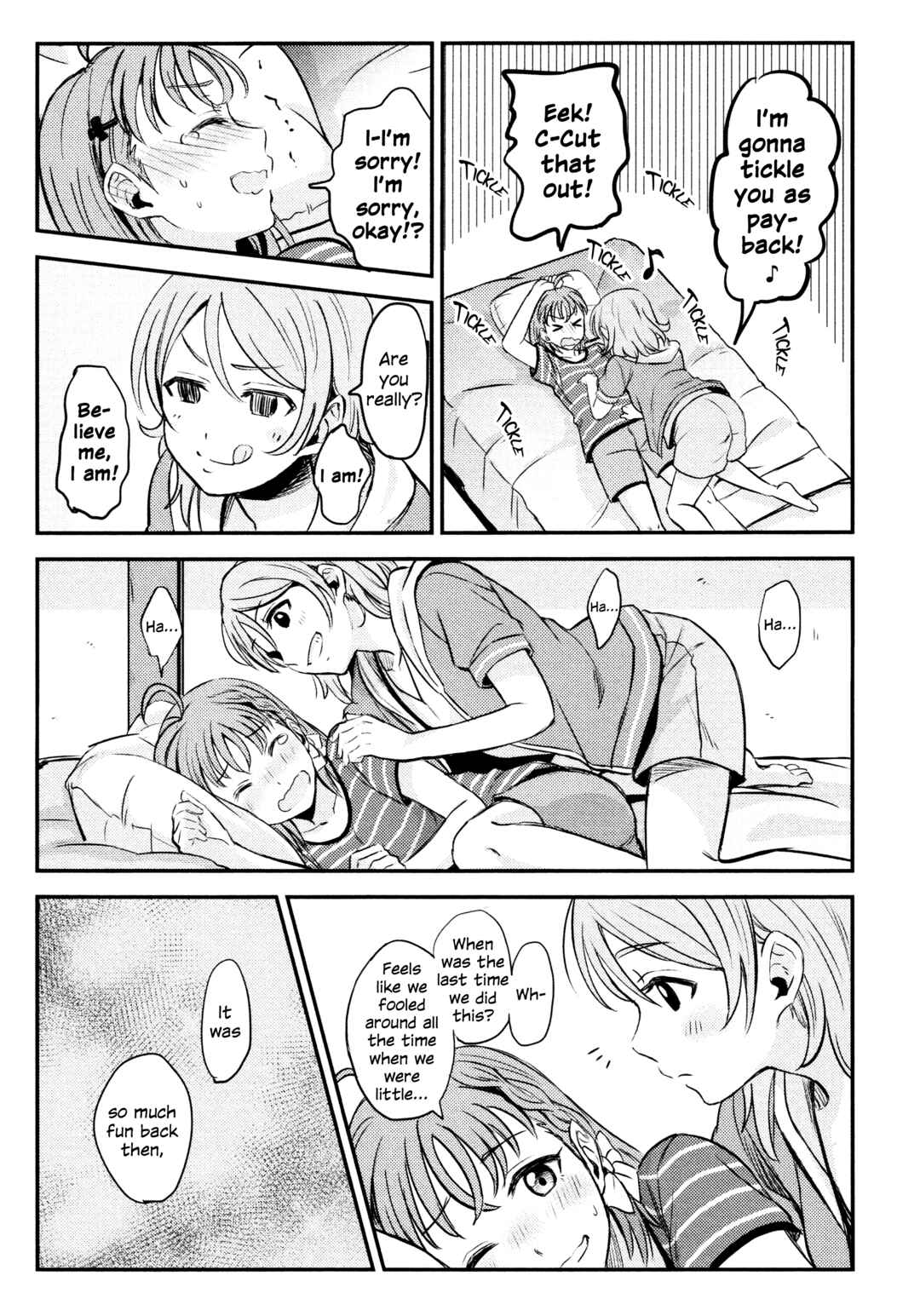 Page 12 Chapter 4 Love Live! Sunshine!! - A Love-Tinted Aquamarine (Doujinshi)