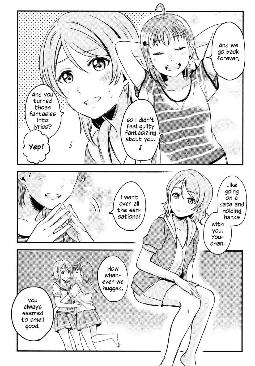 Page 5 Chapter 4 Love Live! Sunshine!! - A Love-Tinted Aquamarine (Doujinshi)