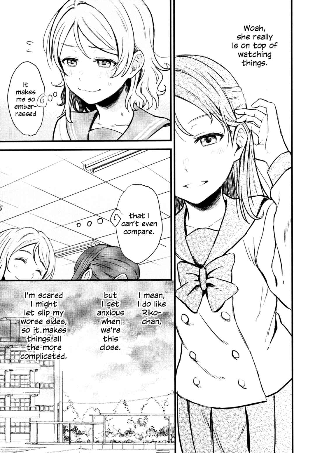 Page 11 Chapter 2 Love Live! Sunshine!! - A Love-Tinted Aquamarine (Doujinshi)