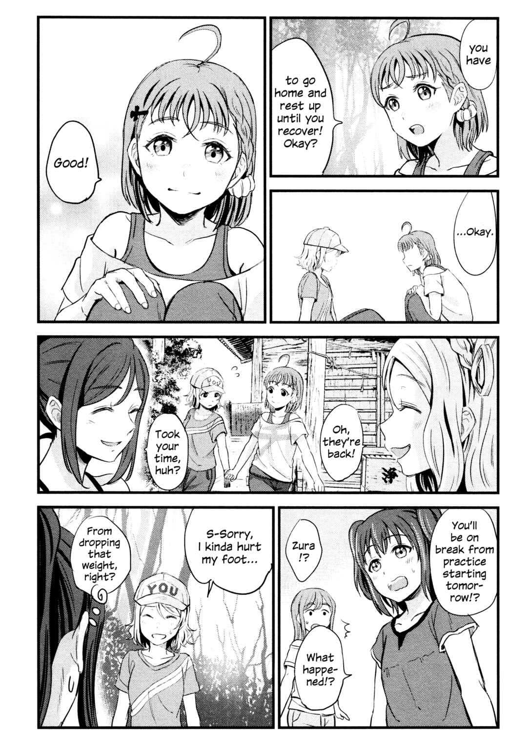Page 28 Chapter 2 Love Live! Sunshine!! - A Love-Tinted Aquamarine (Doujinshi)