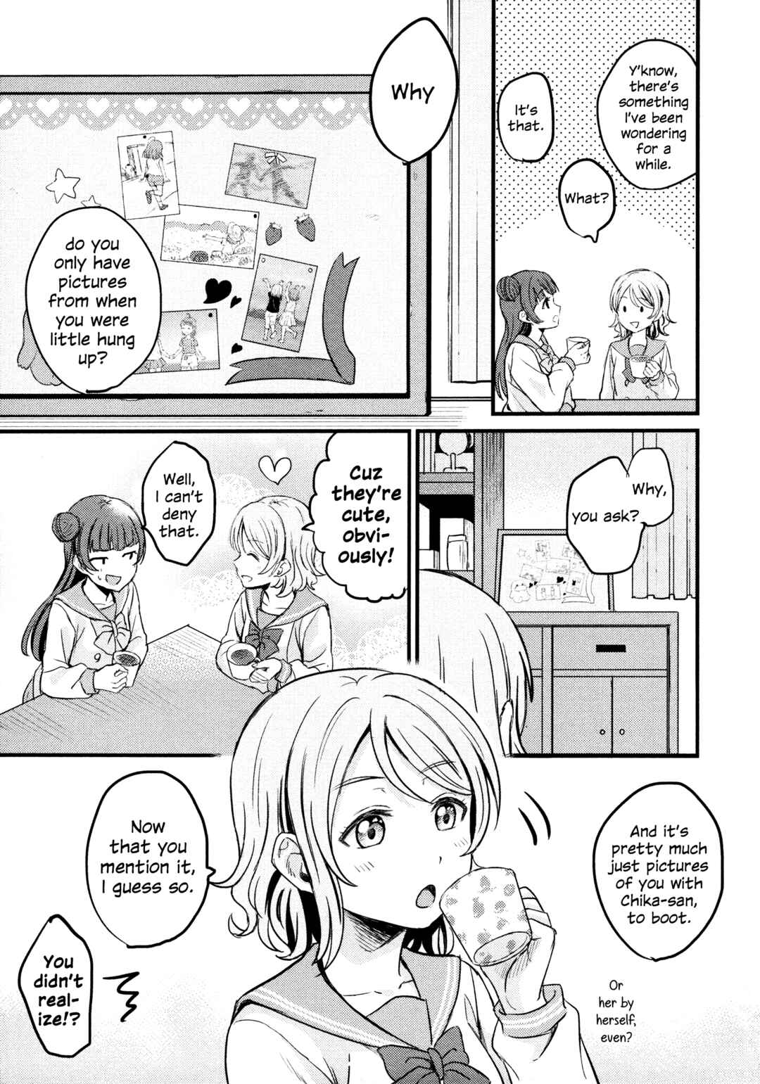 Page 3 Chapter 2 Love Live! Sunshine!! - A Love-Tinted Aquamarine (Doujinshi)