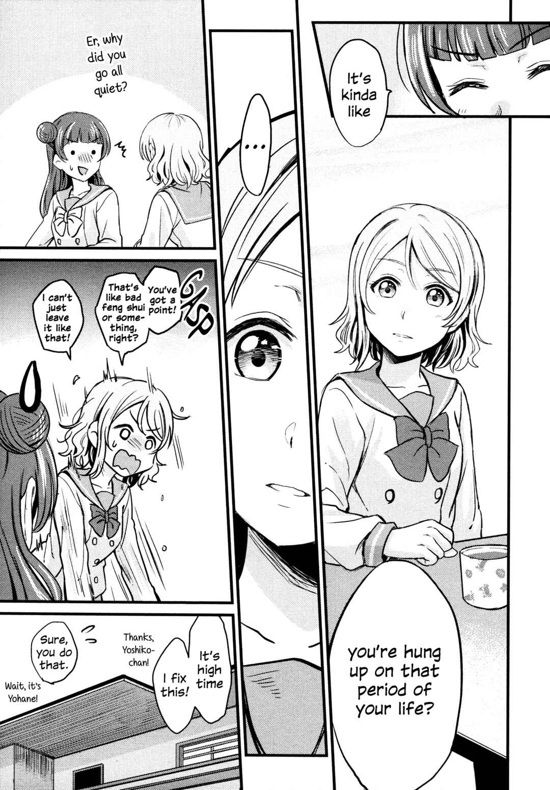 Page 5 Chapter 2 Love Live! Sunshine!! - A Love-Tinted Aquamarine (Doujinshi)