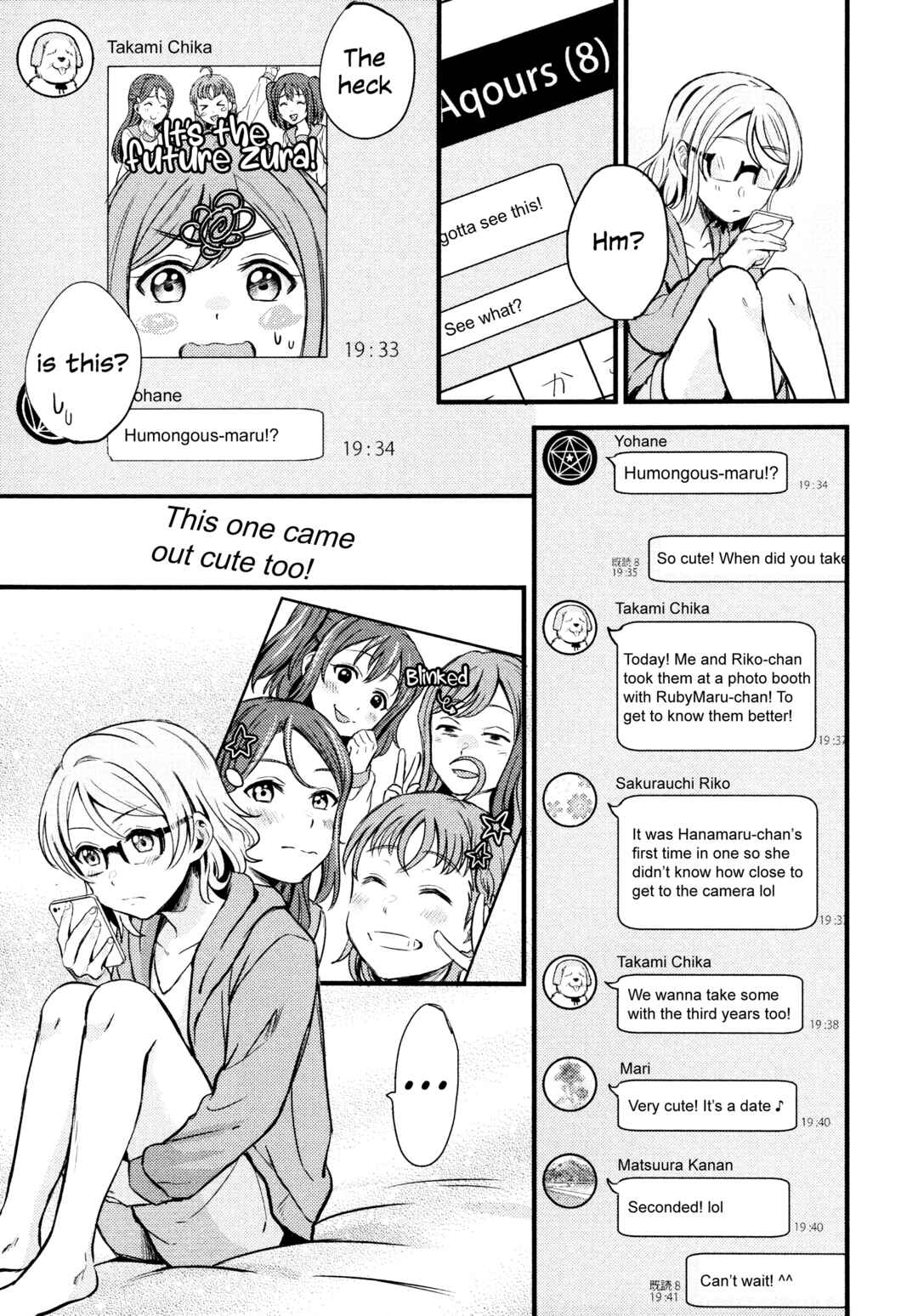 Page 7 Chapter 2 Love Live! Sunshine!! - A Love-Tinted Aquamarine (Doujinshi)