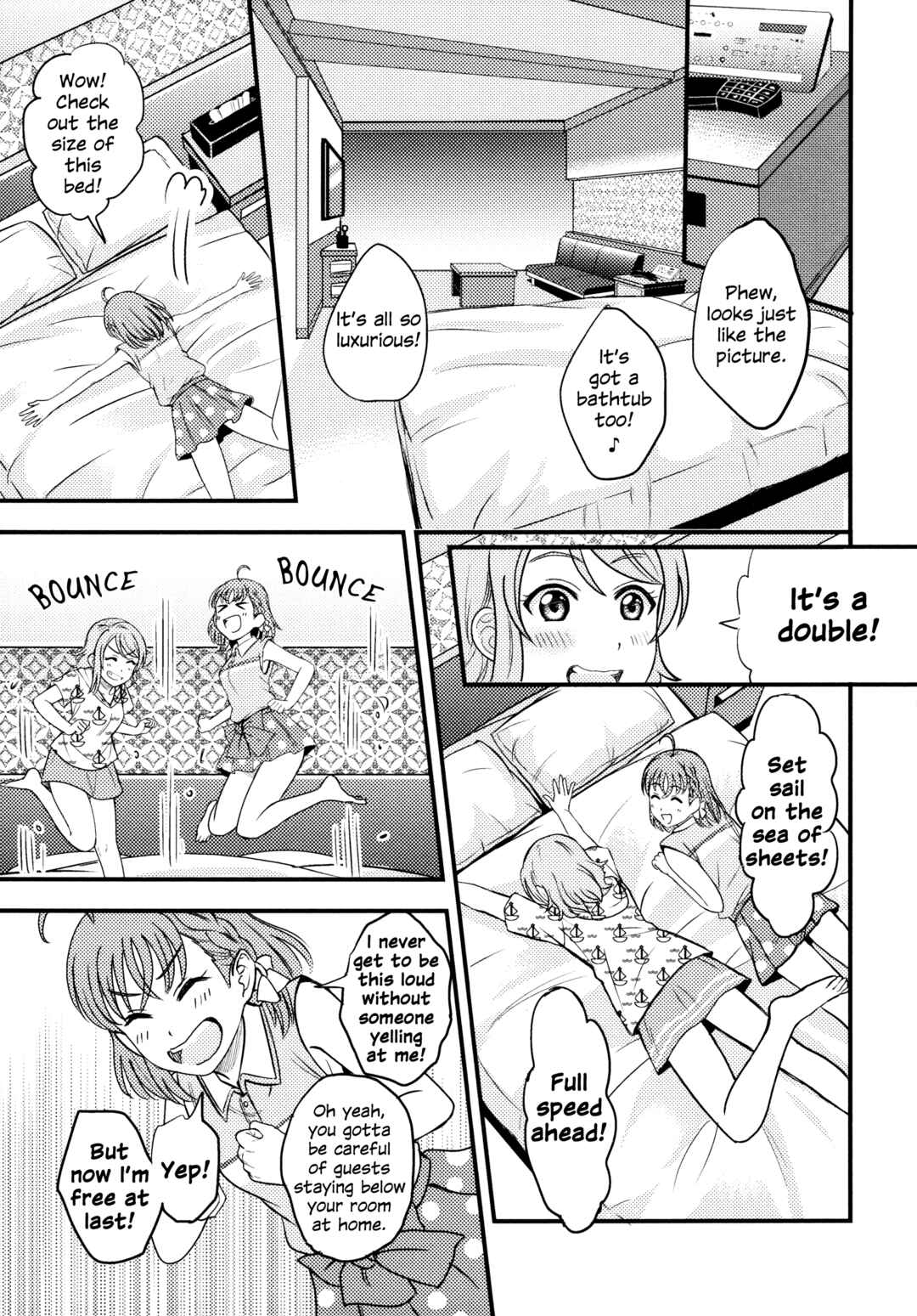 Page 12 Chapter 6 Love Live! Sunshine!! - A Love-Tinted Aquamarine (Doujinshi)