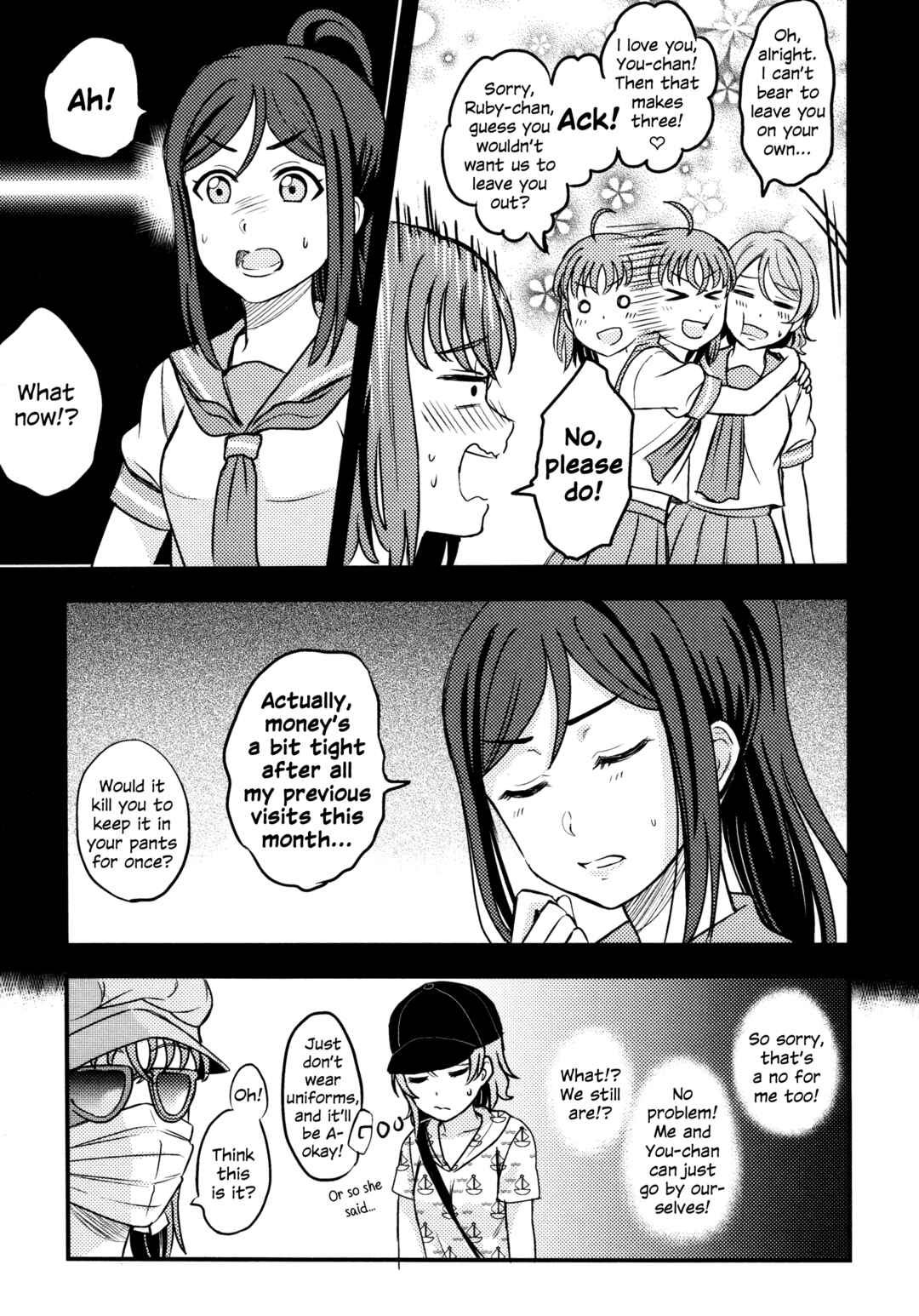 Page 8 Chapter 6 Love Live! Sunshine!! - A Love-Tinted Aquamarine (Doujinshi)