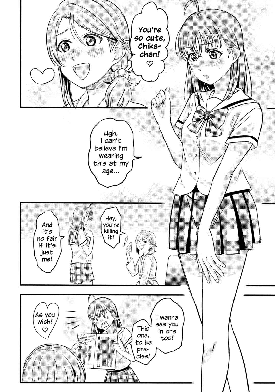 Page 10 Chapter 7 Love Live! Sunshine!! - A Love-Tinted Aquamarine (Doujinshi)