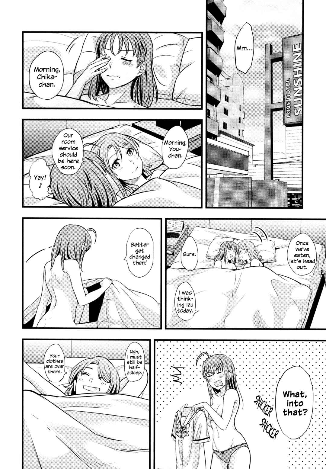 Page 14 Chapter 7 Love Live! Sunshine!! - A Love-Tinted Aquamarine (Doujinshi)