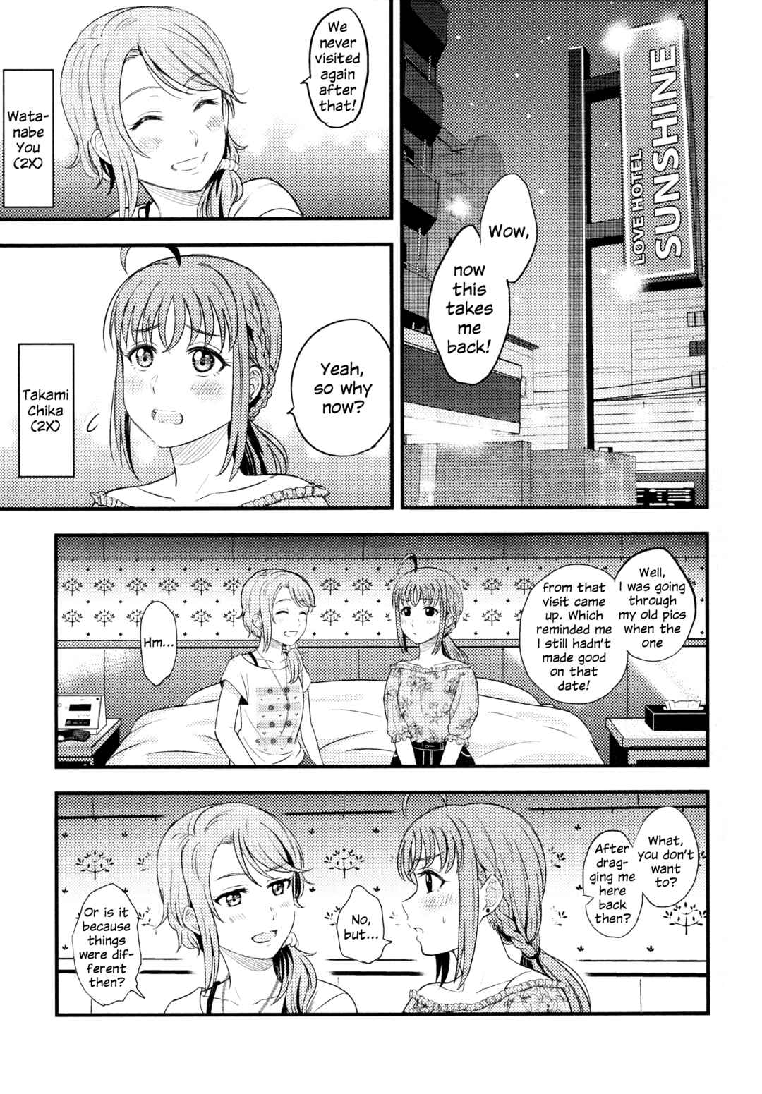 Page 5 Chapter 7 Love Live! Sunshine!! - A Love-Tinted Aquamarine (Doujinshi)