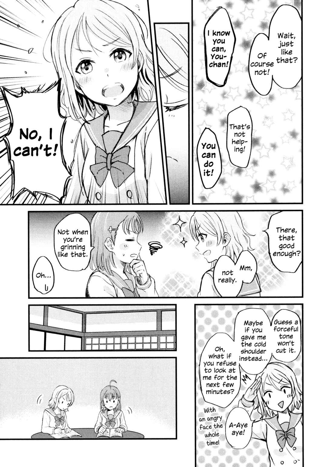 Page 11 Chapter 5 Love Live! Sunshine!! - A Love-Tinted Aquamarine (Doujinshi)