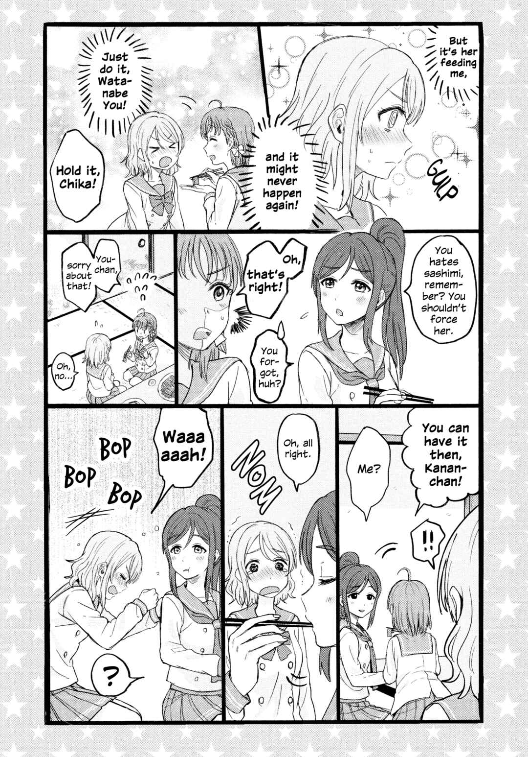 Page 3 Chapter 5 Love Live! Sunshine!! - A Love-Tinted Aquamarine (Doujinshi)