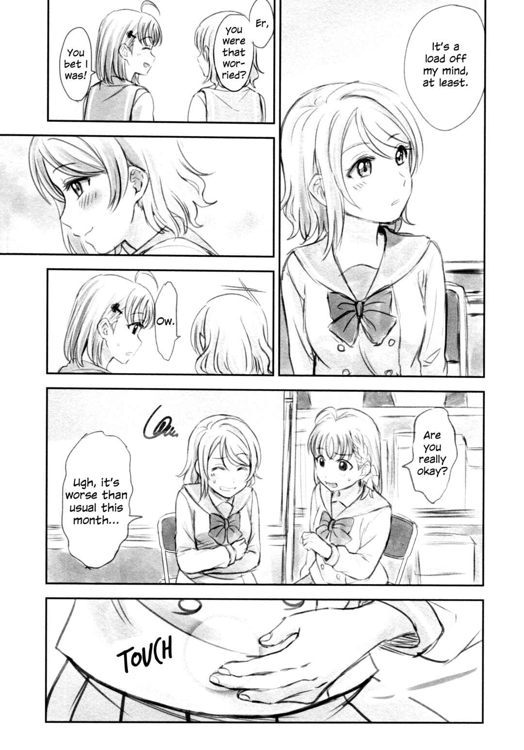 Page 39 Chapter 5 Love Live! Sunshine!! - A Love-Tinted Aquamarine (Doujinshi)