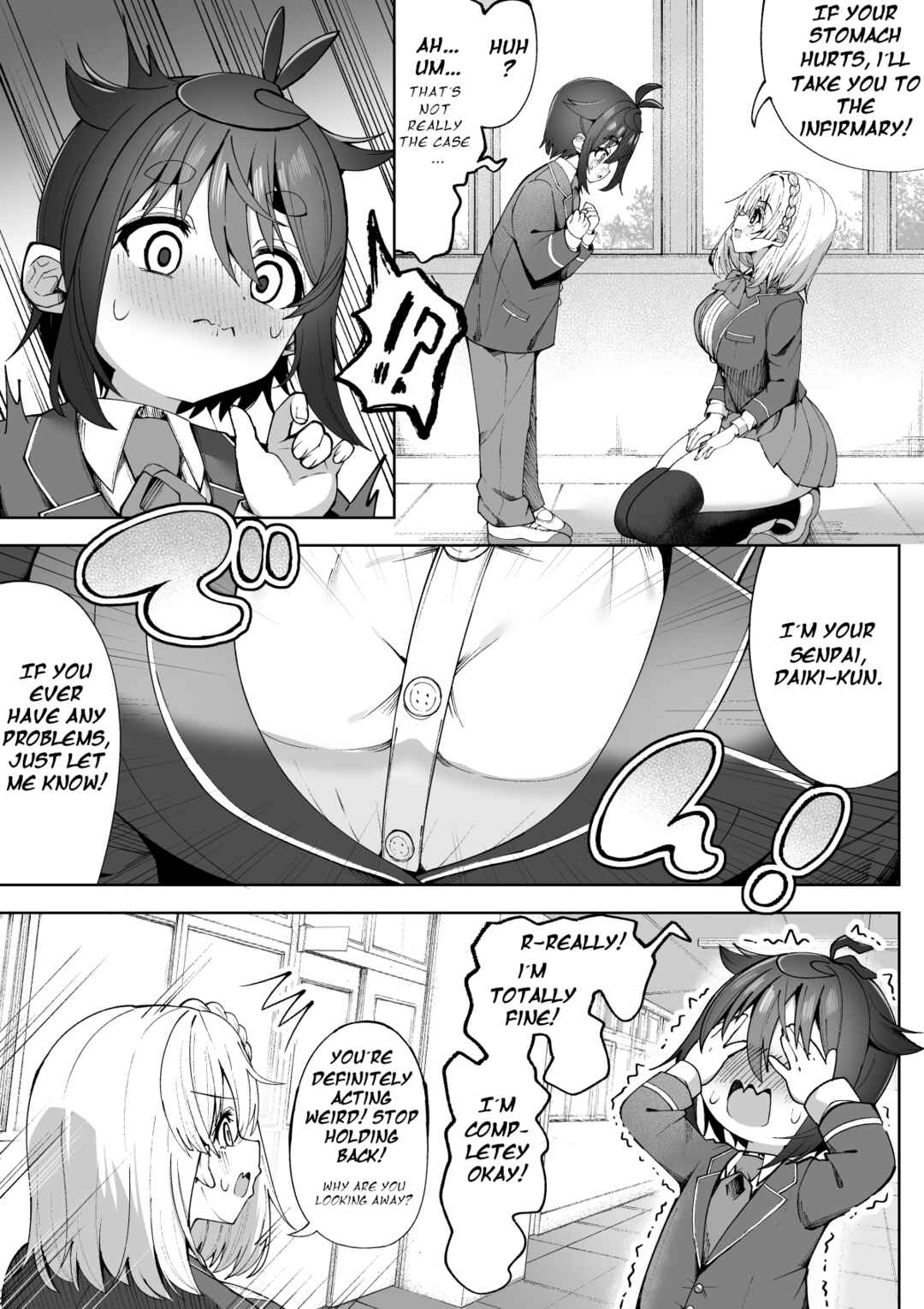 Page 4 Chapter 1 Mai-senpai to Daiki-kun