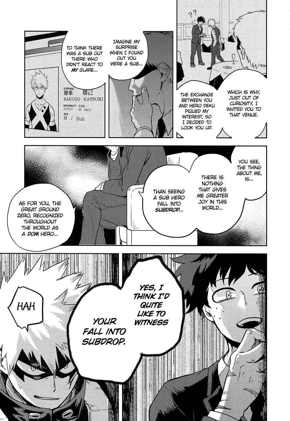 Page 47 Chapter 1 Boku no Hero Academia - Antinomie (Doujinshi)