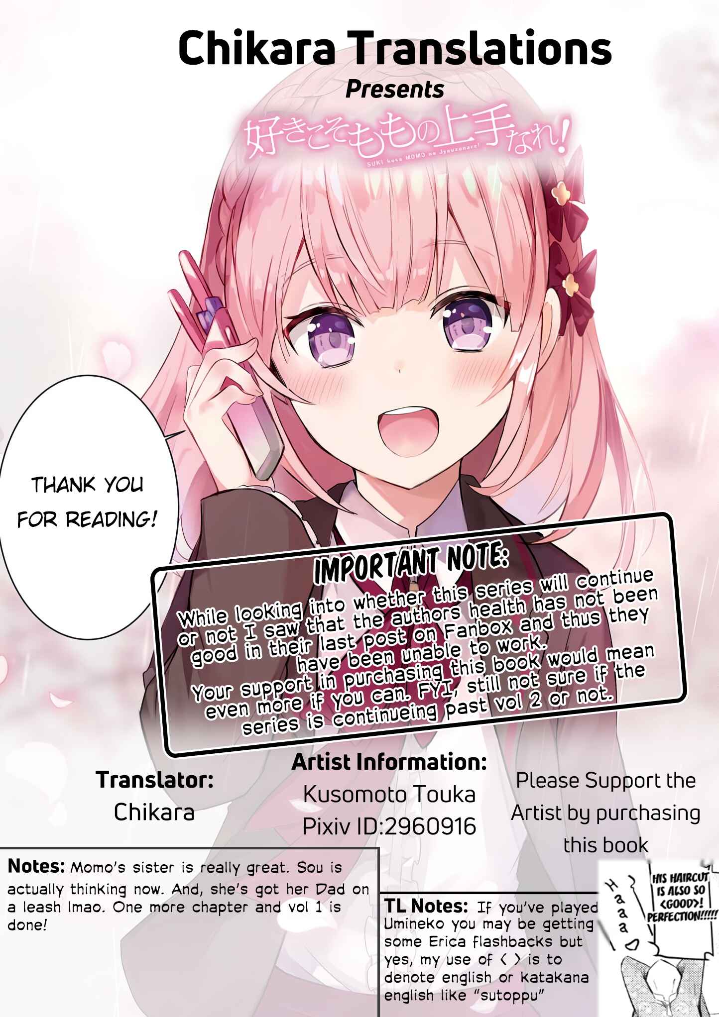 Page 11 Chapter 9 Suki koso Momo no Jouzu nare!