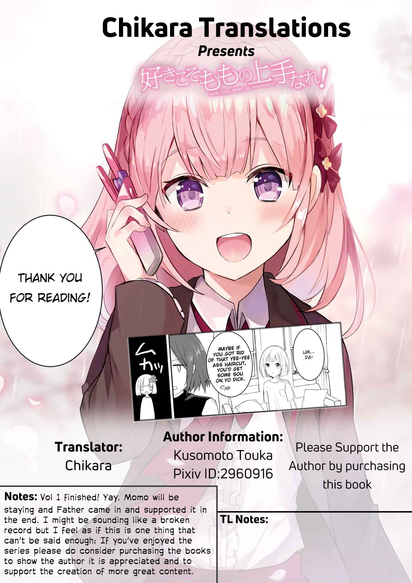 Page 20 Chapter 10 Suki koso Momo no Jouzu nare!